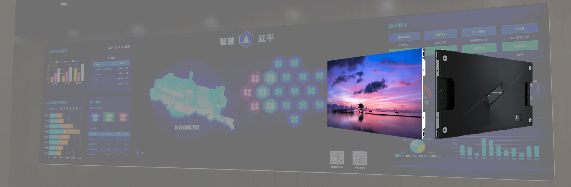 led小間距屏